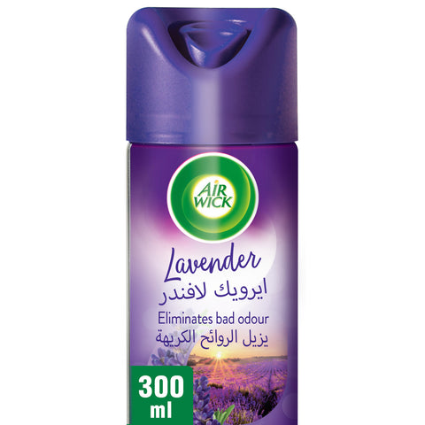 GETIT.QA- Qatar’s Best Online Shopping Website offers AIRWICK AIR FRESHENER AEROSOL LAVENDER 300 ML at the lowest price in Qatar. Free Shipping & COD Available!