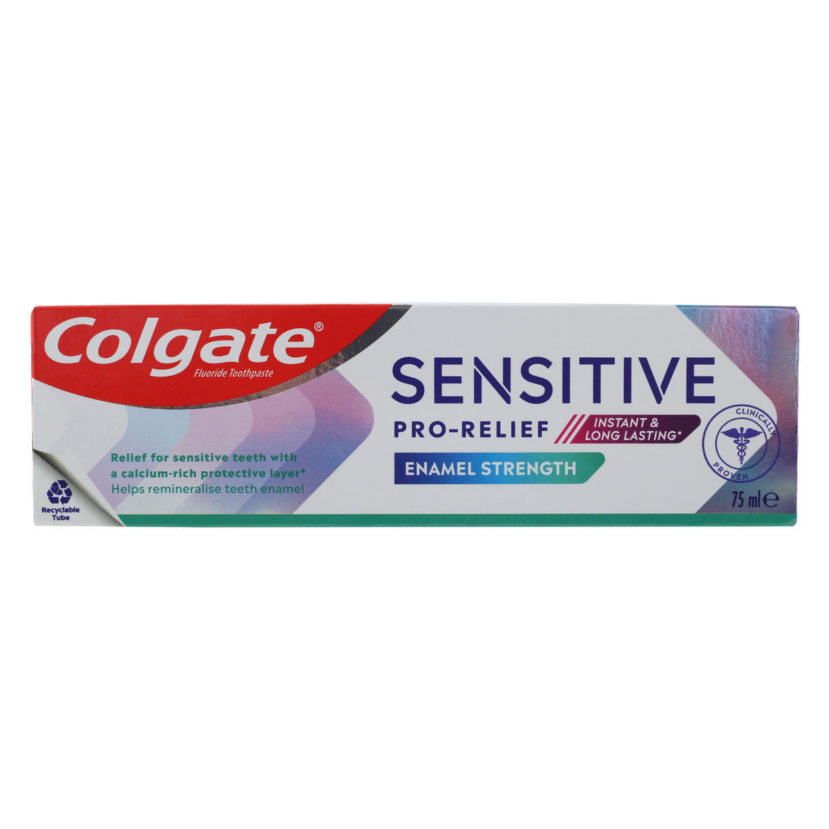 GETIT.QA- Qatar’s Best Online Shopping Website offers COLGATE TOOTHPASTE SENSITIVE PRO-RELIEF ENAMEL STRENGTH 75 ML at the lowest price in Qatar. Free Shipping & COD Available!