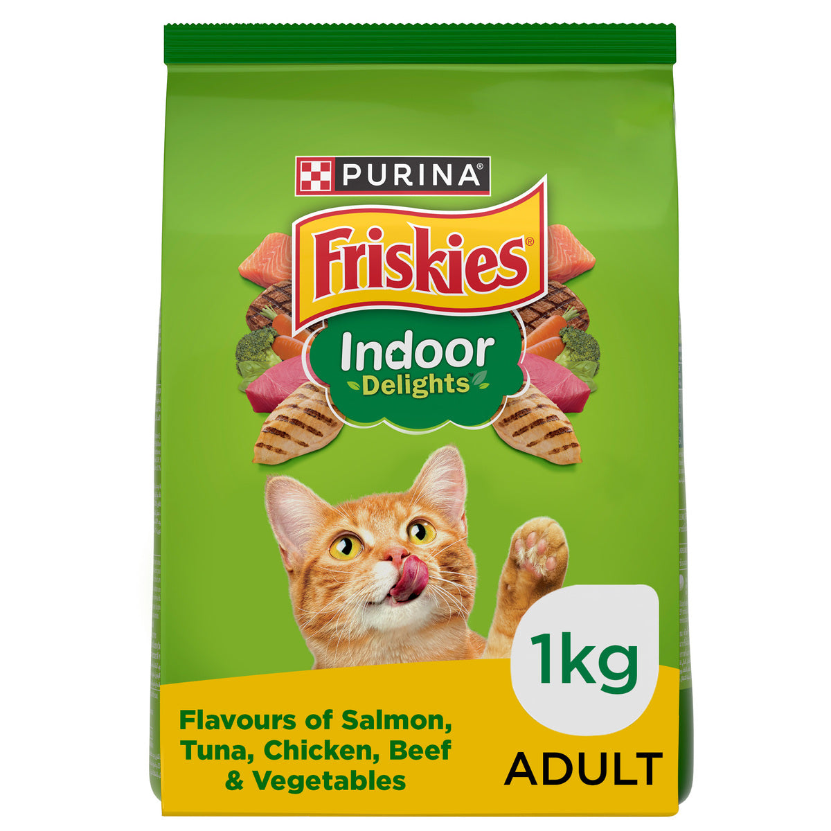 GETIT.QA- Qatar’s Best Online Shopping Website offers PURINA FRISKIES INDOOR DELIGHTS DRY CAT FOOD 1 KG
 at the lowest price in Qatar. Free Shipping & COD Available!