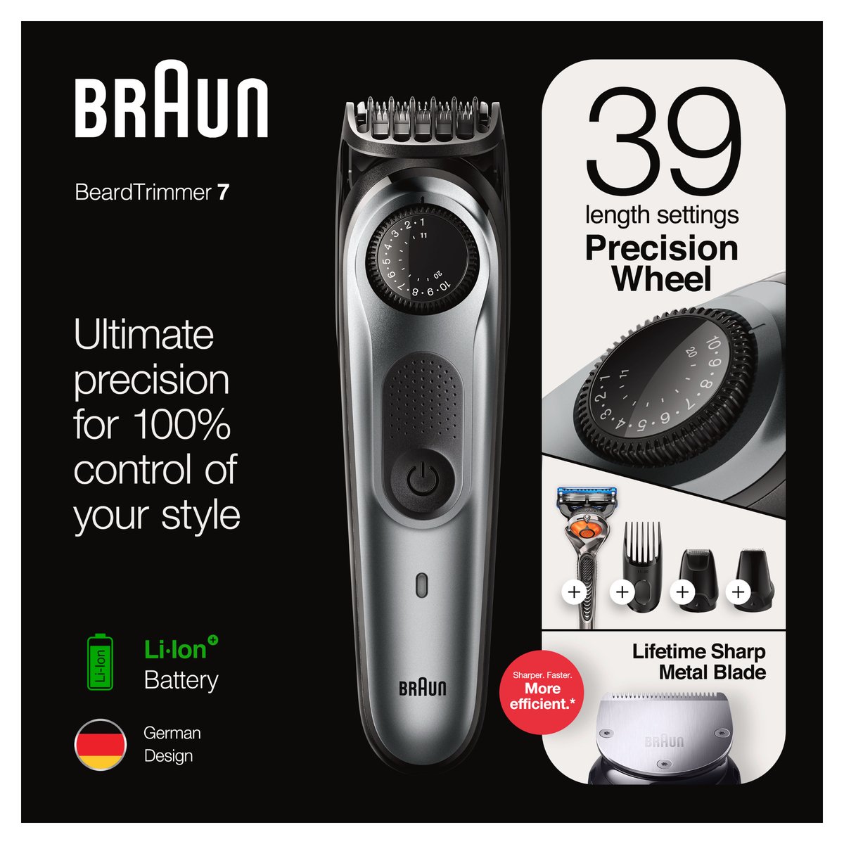 GETIT.QA- Qatar’s Best Online Shopping Website offers BRAUN MULTI GROOMER KIT PRECISION KIT BLACK BT7240 at the lowest price in Qatar. Free Shipping & COD Available!