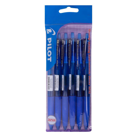 GETIT.QA- Qatar’s Best Online Shopping Website offers PILOT SUPER GRIP PEN, 6PCS, BPGG8R at the lowest price in Qatar. Free Shipping & COD Available!