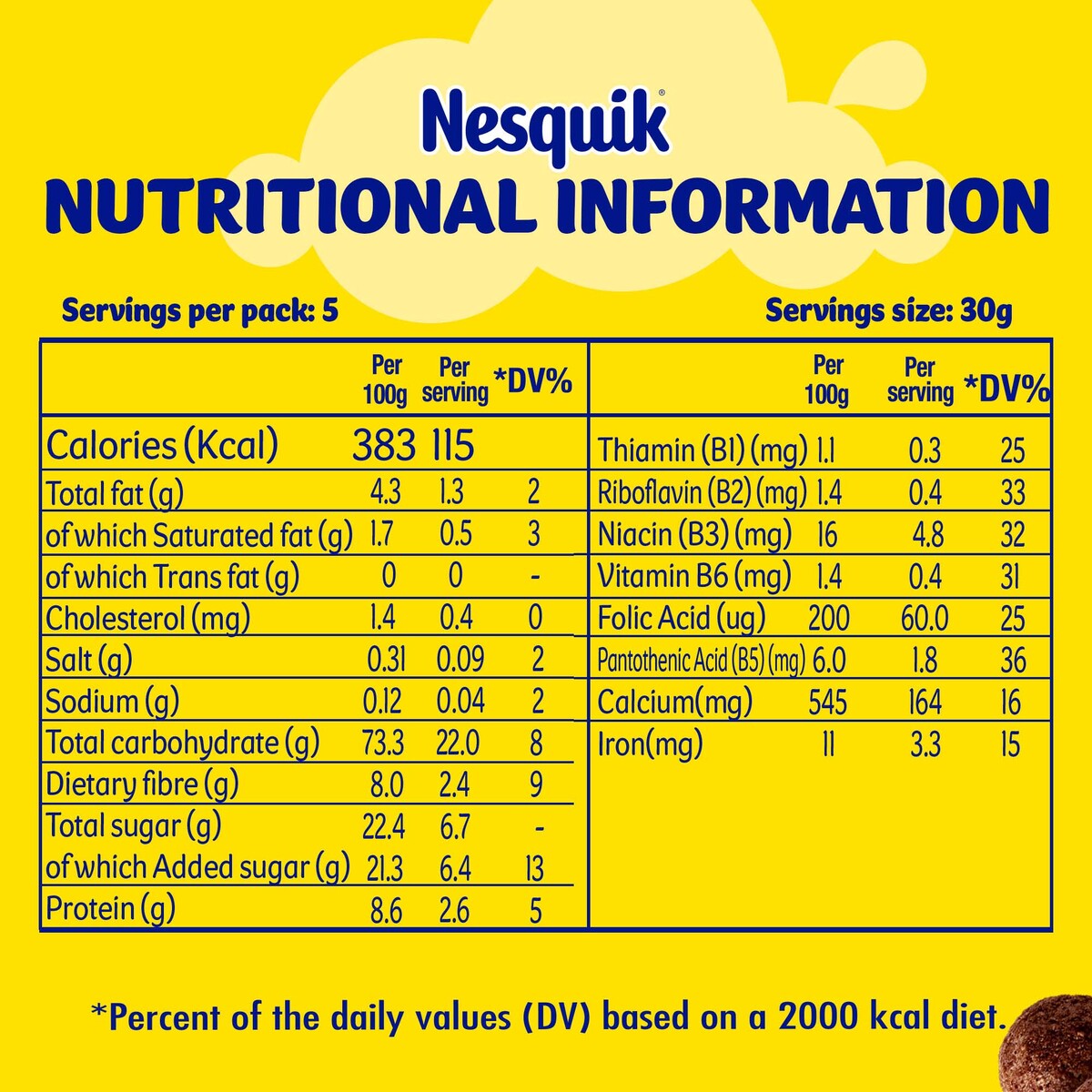 GETIT.QA- Qatar’s Best Online Shopping Website offers NESTLE NESQUIK DUO BREAKFAST CEREAL 335 G at the lowest price in Qatar. Free Shipping & COD Available!