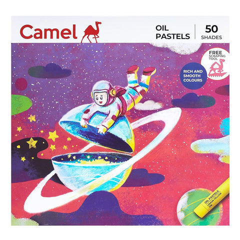 GETIT.QA- Qatar’s Best Online Shopping Website offers CAMEL OIL PASTELS 50 SHADES MULTICOLOR at the lowest price in Qatar. Free Shipping & COD Available!