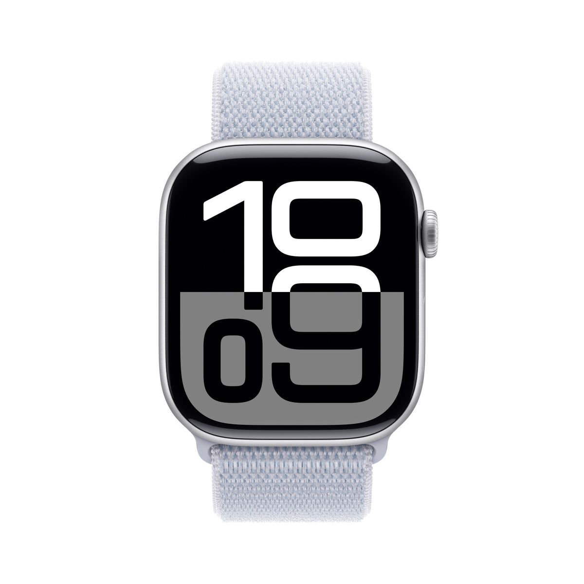 GETIT.QA- Qatar’s Best Online Shopping Website offers PRE-ORDER APPLE WATCH SERIES 10 GPS, 42MM SILVER ALUMINIUM CASE WITH BLUE CLOUD SPORT LOOP, MWWD3QA/A at the lowest price in Qatar. Free Shipping & COD Available!