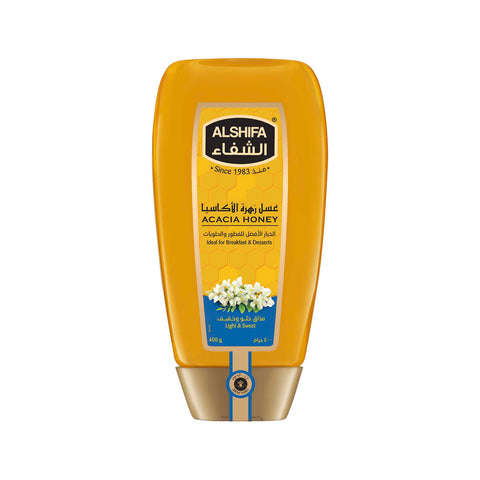 GETIT.QA- Qatar’s Best Online Shopping Website offers AL SHIFA ACACIA HONEY 400G at the lowest price in Qatar. Free Shipping & COD Available!
