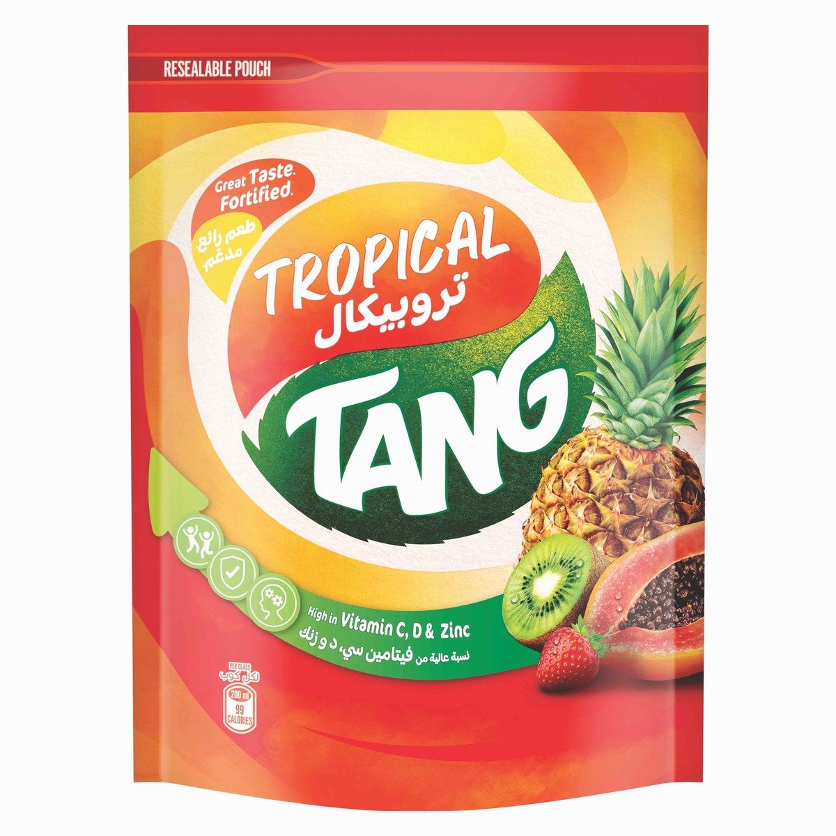 GETIT.QA- Qatar’s Best Online Shopping Website offers TANG TROPICAL POUCH 375G at the lowest price in Qatar. Free Shipping & COD Available!