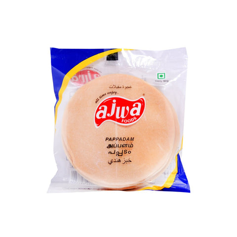 GETIT.QA- Qatar’s Best Online Shopping Website offers AJWA PAPPADAM 250G at the lowest price in Qatar. Free Shipping & COD Available!
