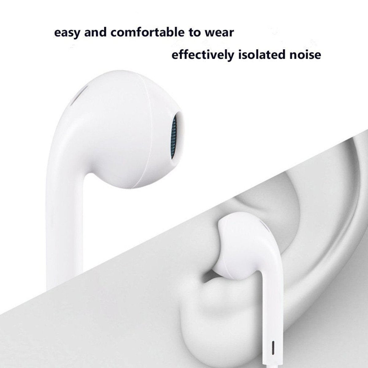 GETIT.QA- Qatar’s Best Online Shopping Website offers IENDS WIRED STEREO EARPHONE 3.5MM WITH MICROPHONE, WHITE HS272 at the lowest price in Qatar. Free Shipping & COD Available!