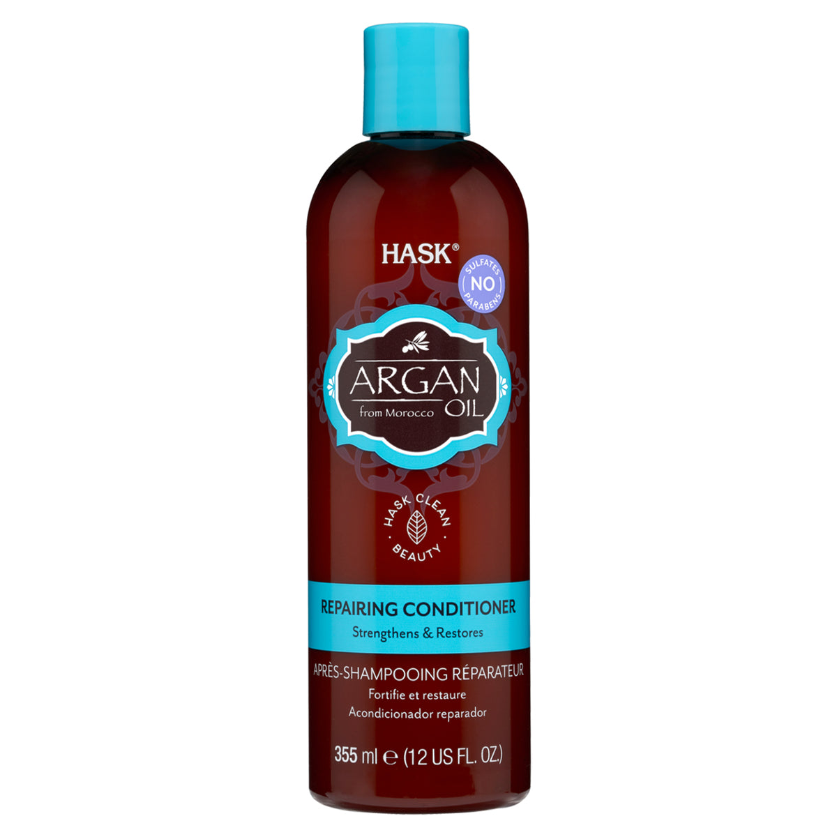 GETIT.QA- Qatar’s Best Online Shopping Website offers HASK ARGAN OIL REPAIRING CONDITIONER 355 ML at the lowest price in Qatar. Free Shipping & COD Available!