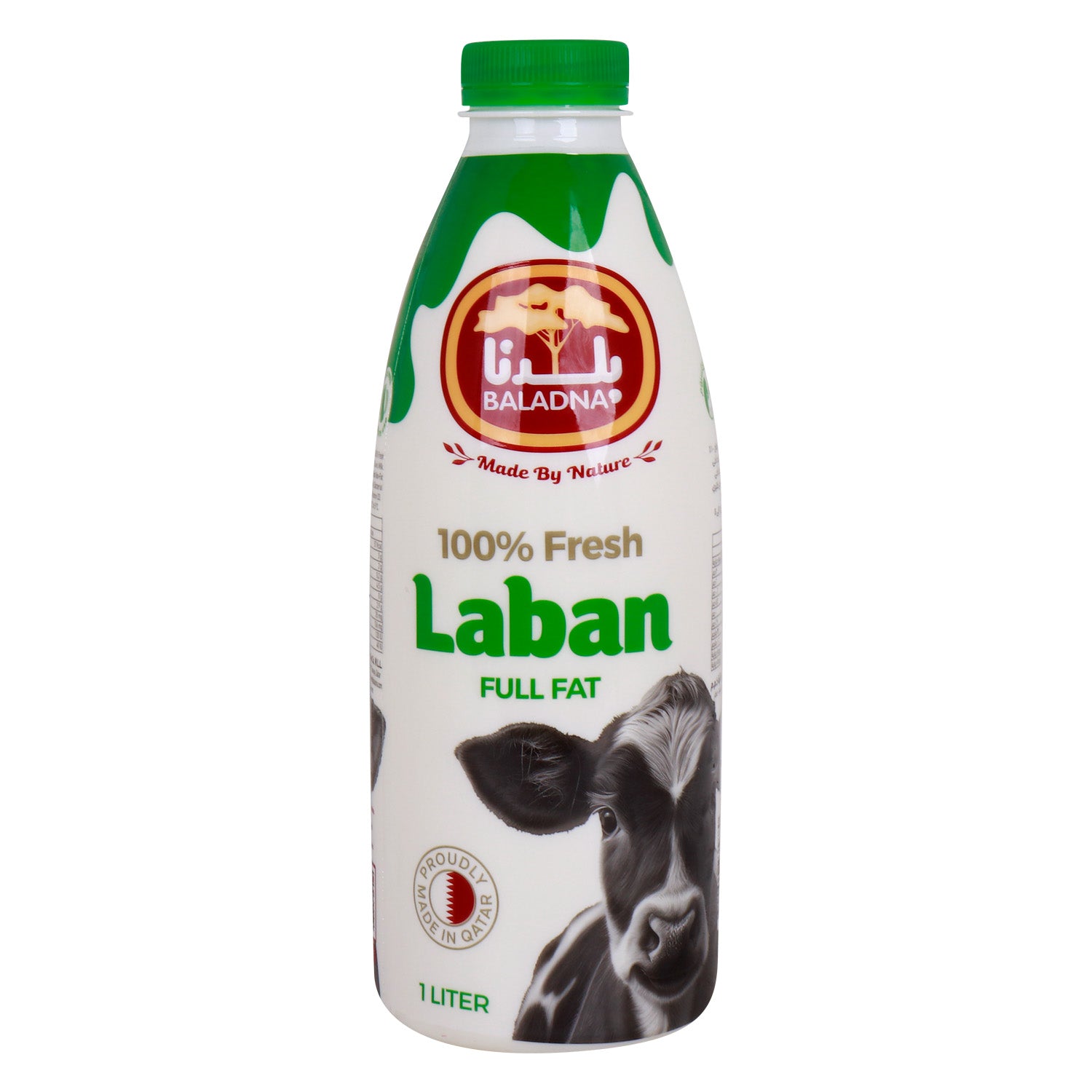 Baladna 100% Fresh Laban Full Fat 1Litre - GETIT.QA