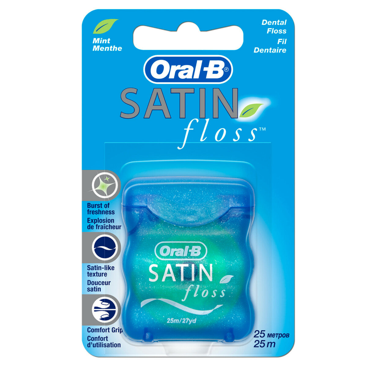 GETIT.QA- Qatar’s Best Online Shopping Website offers ORAL-B SATIN FLOSS MINT 25M at the lowest price in Qatar. Free Shipping & COD Available!