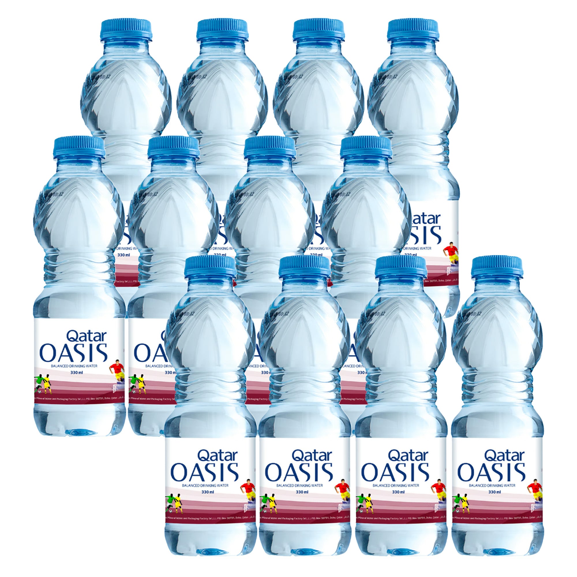 Qatar Oasis Balanced Drinking Water 330ml - GETIT.QA