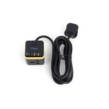 GETIT.QA- Qatar’s Best Online Shopping Website offers IKON 3 WAY UNIVERSAL SOCKET WITH 2 USB-A AND 1 USB-C PORTS, 3 MTR at the lowest price in Qatar. Free Shipping & COD Available!