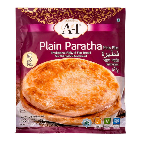 GETIT.QA- Qatar’s Best Online Shopping Website offers A-1 PLAIN PARATHA 400G at the lowest price in Qatar. Free Shipping & COD Available!