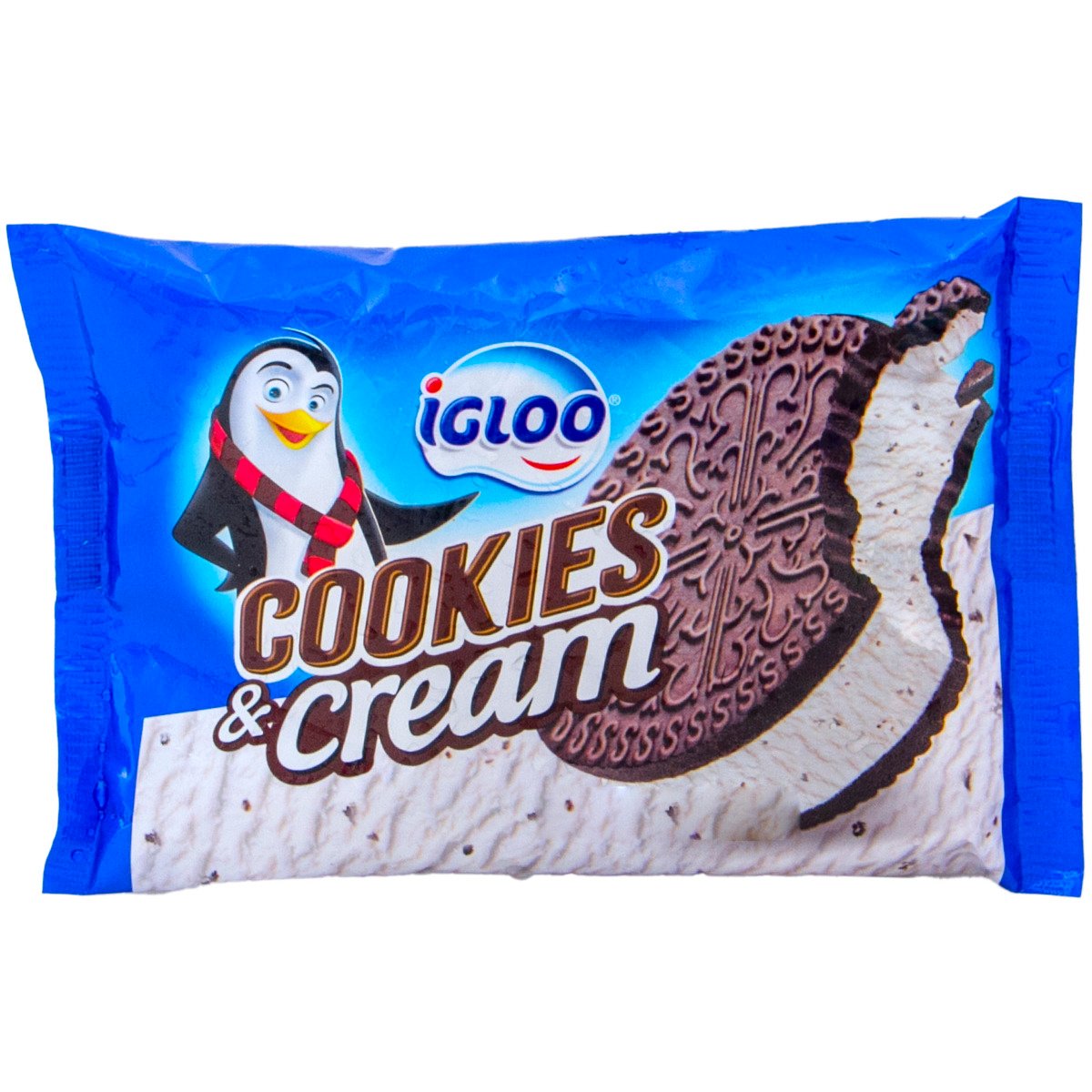 GETIT.QA- Qatar’s Best Online Shopping Website offers IGLOO COOKIES & CREAM ICE CREAM SANDWICH 100 ML at the lowest price in Qatar. Free Shipping & COD Available!