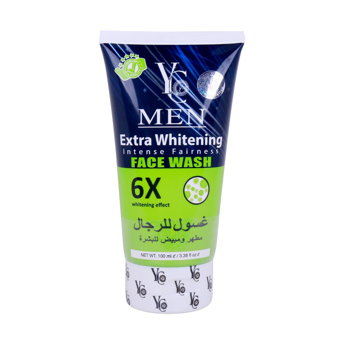 GETIT.QA- Qatar’s Best Online Shopping Website offers YC FACE WASH EXTRA WHITENING INTENSE FAIRNESS FOR MEN 100ML at the lowest price in Qatar. Free Shipping & COD Available!