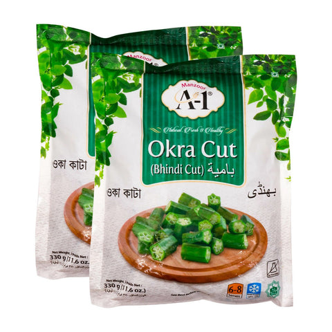 GETIT.QA- Qatar’s Best Online Shopping Website offers A-1 OKRA CUT (BHINDI CUT) 2 X 330 G at the lowest price in Qatar. Free Shipping & COD Available!