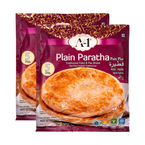 GETIT.QA- Qatar’s Best Online Shopping Website offers A-1 PLAIN PARATHA 400G 2S at the lowest price in Qatar. Free Shipping & COD Available!
