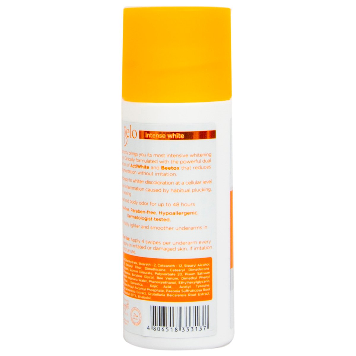 GETIT.QA- Qatar’s Best Online Shopping Website offers BELO ANTI-PERSPIRANT DEODORANT INTENSE WHITE 40 ML at the lowest price in Qatar. Free Shipping & COD Available!