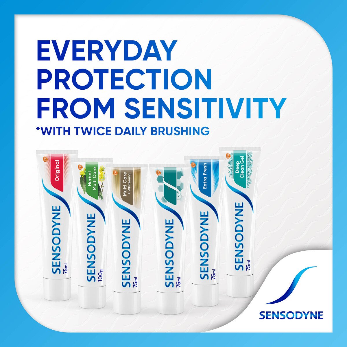 GETIT.QA- Qatar’s Best Online Shopping Website offers SENSODYNE HERBAL MULTI CARE TOOTHPASTE 100 G at the lowest price in Qatar. Free Shipping & COD Available!