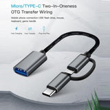 GETIT.QA- Qatar’s Best Online Shopping Website offers TRANDS 2 IN 1 USB 3.0 ADAPTER OTG CABLE CA344 at the lowest price in Qatar. Free Shipping & COD Available!
