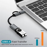 GETIT.QA- Qatar’s Best Online Shopping Website offers TRANDS 2 IN 1 USB 3.0 ADAPTER OTG CABLE CA344 at the lowest price in Qatar. Free Shipping & COD Available!