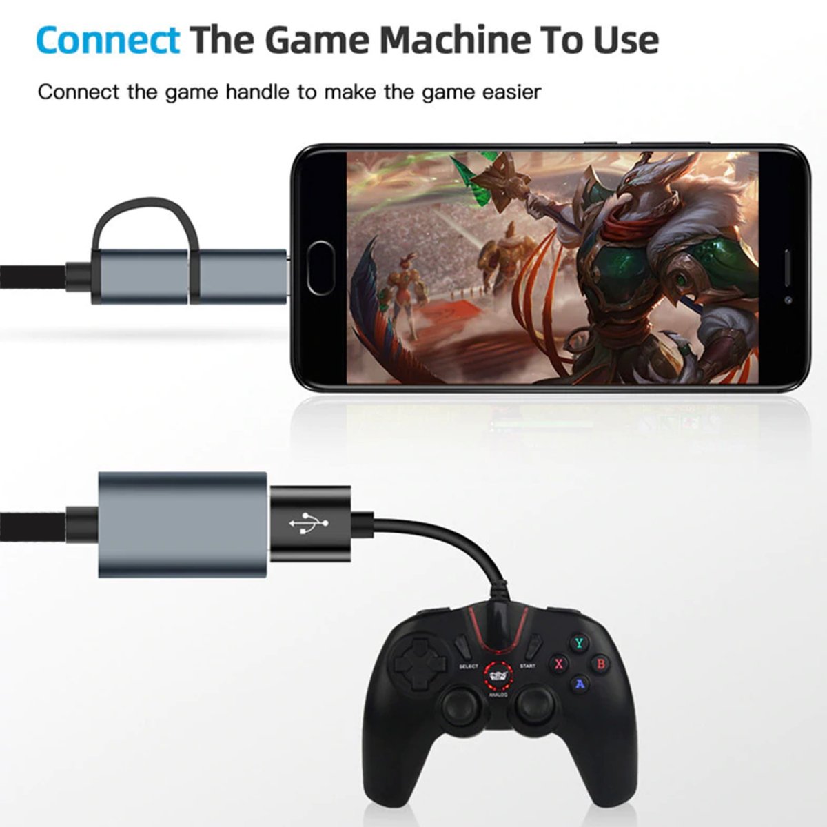 GETIT.QA- Qatar’s Best Online Shopping Website offers TRANDS 2 IN 1 USB 3.0 ADAPTER OTG CABLE CA344 at the lowest price in Qatar. Free Shipping & COD Available!