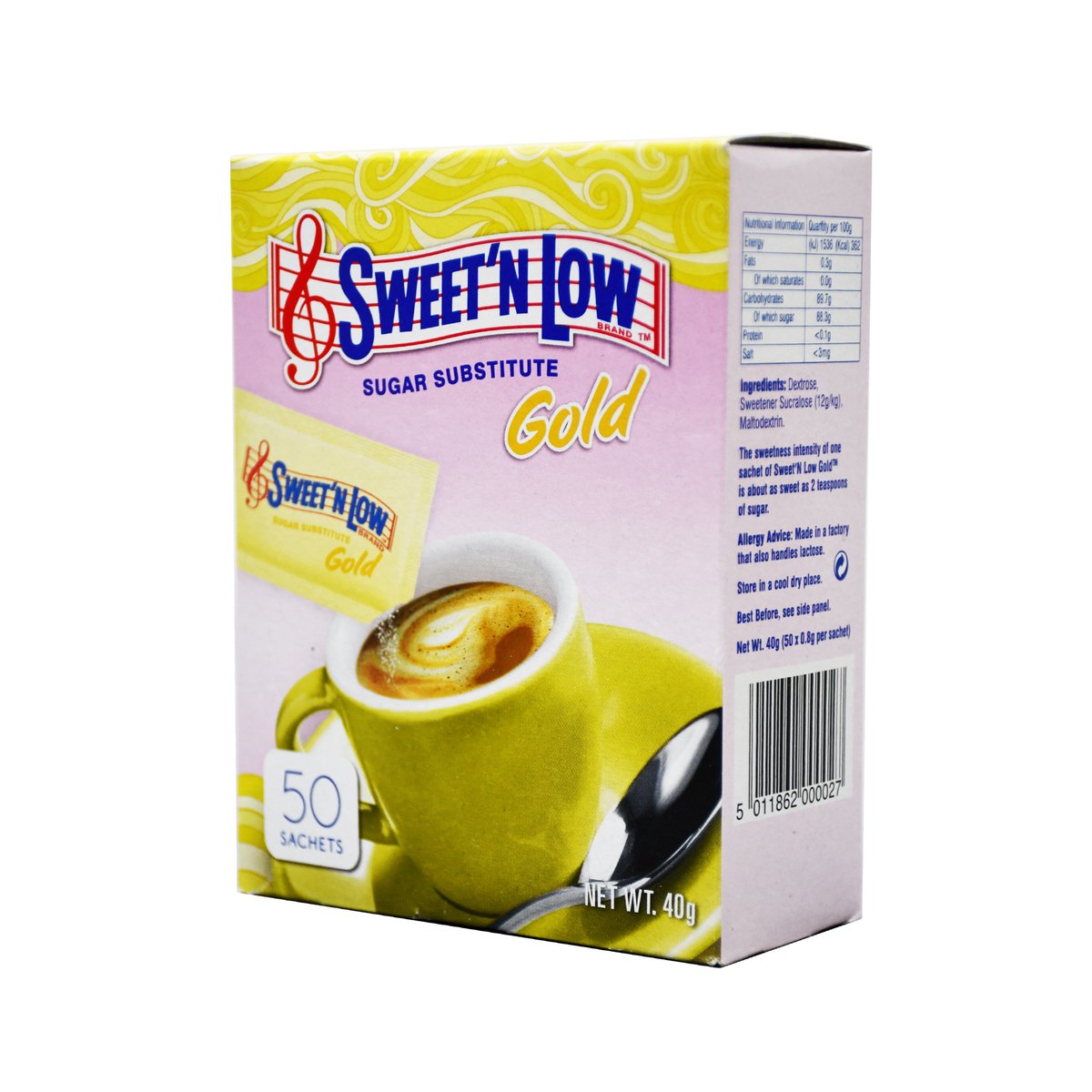 GETIT.QA- Qatar’s Best Online Shopping Website offers SWT'LOW SUGAR SUB. GOLD 40G at the lowest price in Qatar. Free Shipping & COD Available!