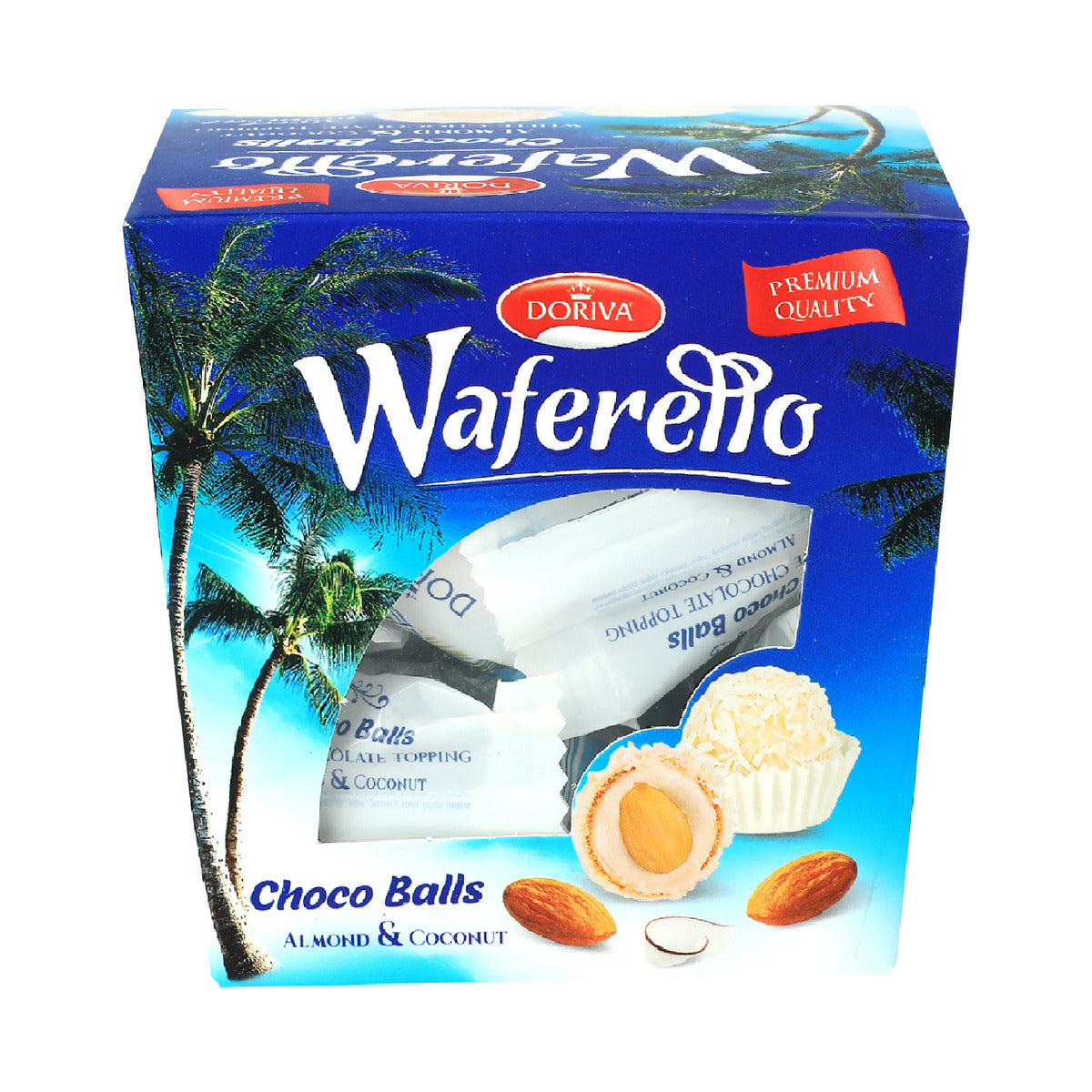 GETIT.QA- Qatar’s Best Online Shopping Website offers DRV WFR.CHOCBALL ALM&COCNT150G at the lowest price in Qatar. Free Shipping & COD Available!