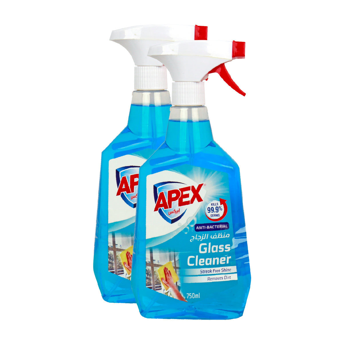 GETIT.QA- Qatar’s Best Online Shopping Website offers APEX GLASS CLEANER 2 X 750ML at the lowest price in Qatar. Free Shipping & COD Available!