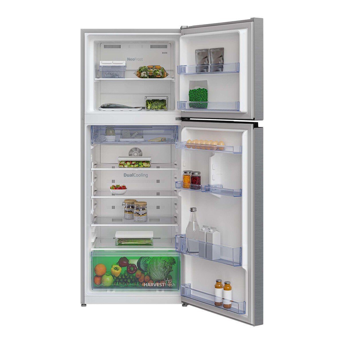 GETIT.QA- Qatar’s Best Online Shopping Website offers BEKO DOUBLE DOOR REFRIGERATOR RDNT401XS 375LTR at the lowest price in Qatar. Free Shipping & COD Available!