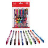 GETIT.QA- Qatar’s Best Online Shopping Website offers CELLO COLOUR BOMBS VIVID COLOURED INK GEL PENS, PACK OF 10, CE-CB8-10A at the lowest price in Qatar. Free Shipping & COD Available!