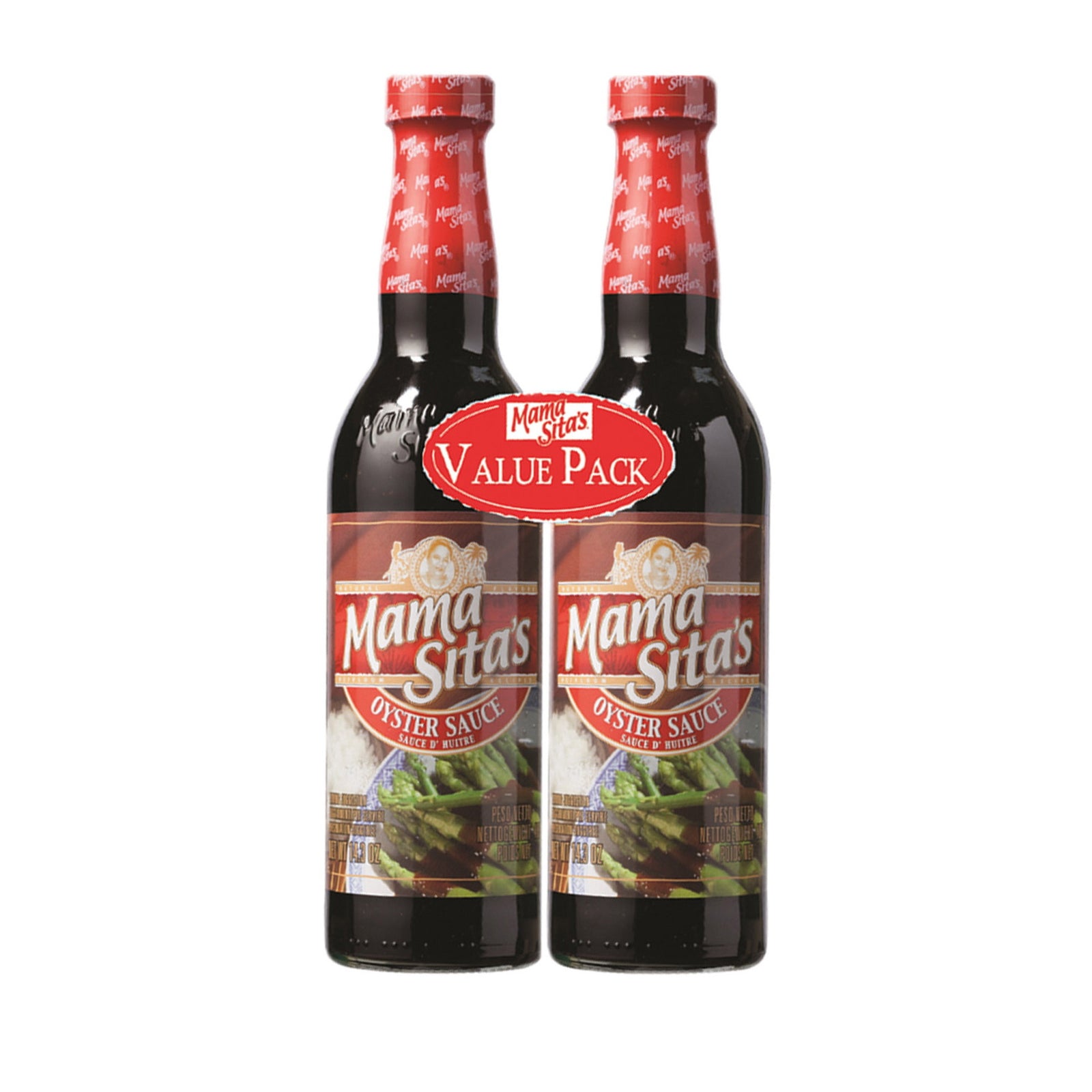 GETIT.QA- Qatar’s Best Online Shopping Website offers MAMA SITA'S OYSTER SAUCE VALUE PACK 2 X 405 ML at the lowest price in Qatar. Free Shipping & COD Available!