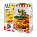 GETIT.QA- Qatar’s Best Online Shopping Website offers AMERICANA ZINGZ HOT & CRUNCHY BURGER CHICKEN FILLET 440 G at the lowest price in Qatar. Free Shipping & COD Available!