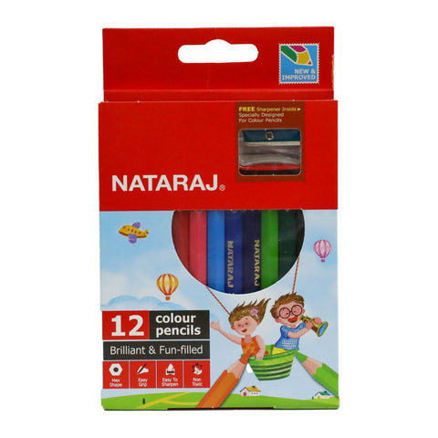 GETIT.QA- Qatar’s Best Online Shopping Website offers NATARAJ 12 COLOUR PENCILS HL at the lowest price in Qatar. Free Shipping & COD Available!