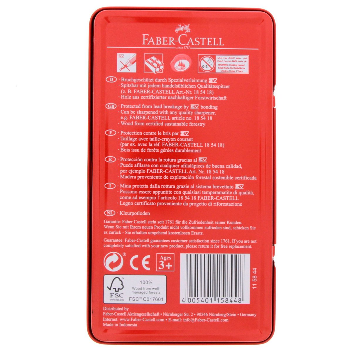 GETIT.QA- Qatar’s Best Online Shopping Website offers FABER-CASTELL CLASSIC COLOR PENCIL 12 PIECES at the lowest price in Qatar. Free Shipping & COD Available!