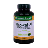 GETIT.QA- Qatar’s Best Online Shopping Website offers NATURE'S BOUNTY FLAXSEED OIL 1200MG 125 PCS at the lowest price in Qatar. Free Shipping & COD Available!