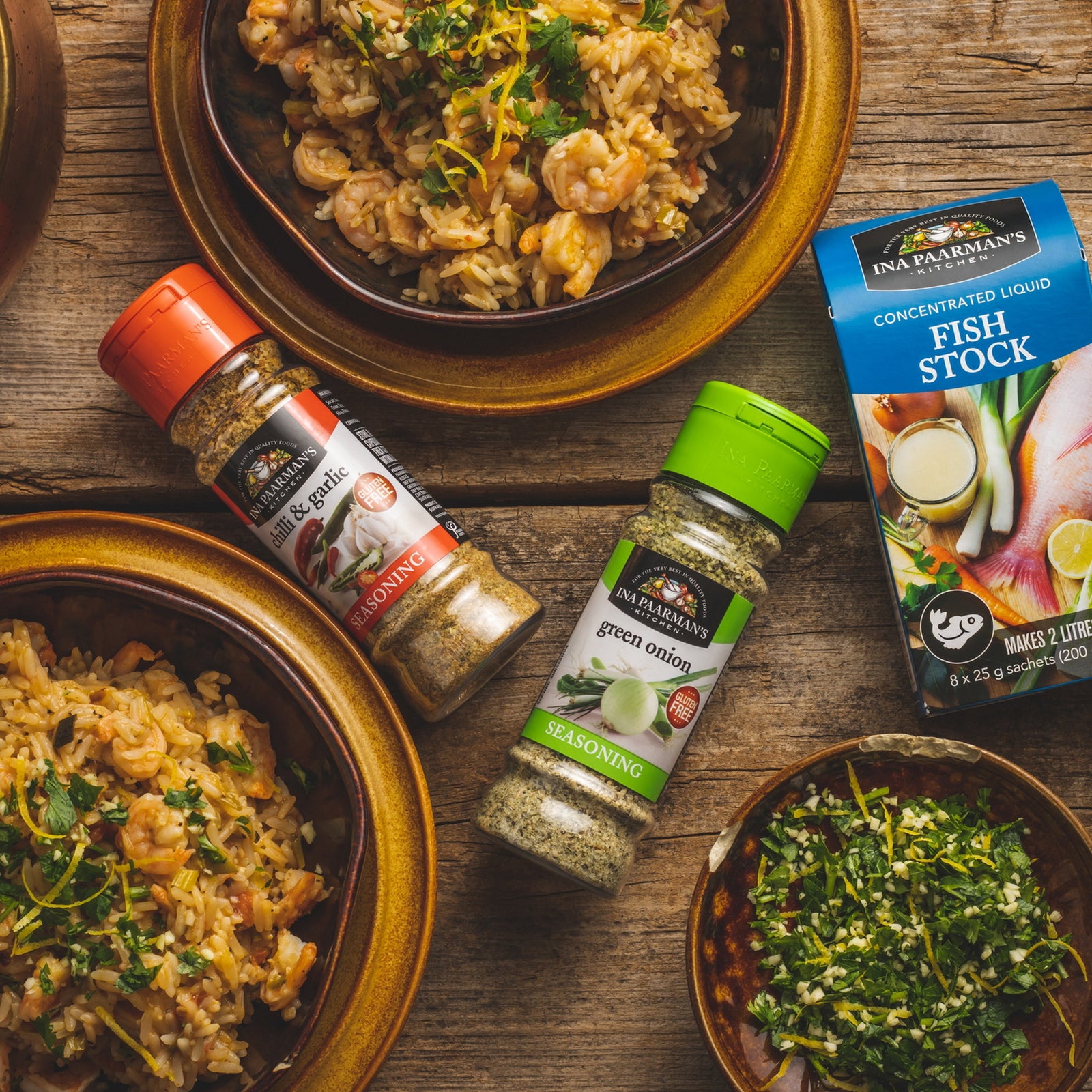 GETIT.QA- Qatar’s Best Online Shopping Website offers INA PAARMAN'S CHILLI & GARLIC SEASONING 200 ML at the lowest price in Qatar. Free Shipping & COD Available!