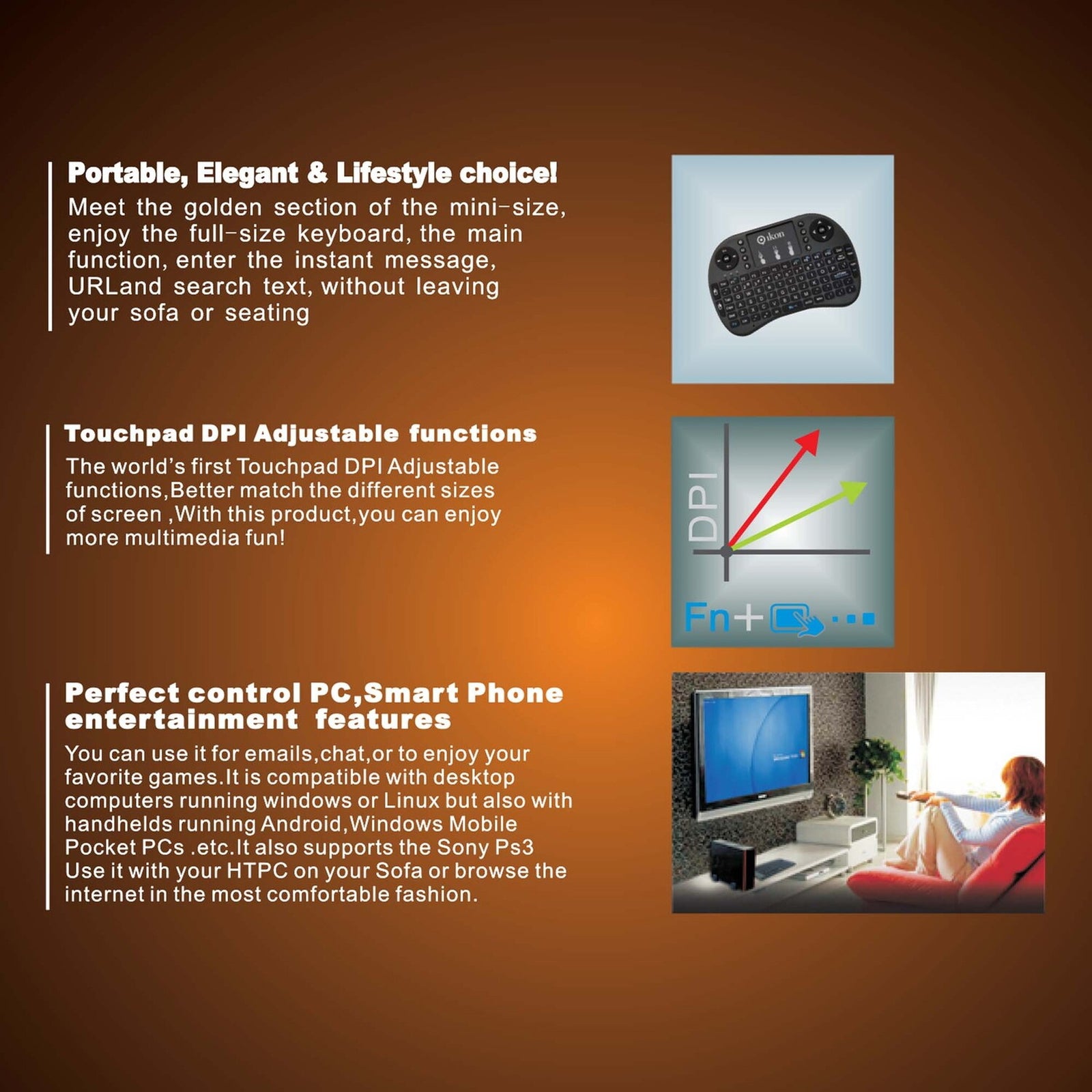 GETIT.QA- Qatar’s Best Online Shopping Website offers IK WL AIRMOUSW/KEYBORDIK-WAM01 at the lowest price in Qatar. Free Shipping & COD Available!