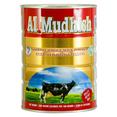 GETIT.QA- Qatar’s Best Online Shopping Website offers AL MUDHISH INSTANT WHOLE MILK POWDER 900G at the lowest price in Qatar. Free Shipping & COD Available!