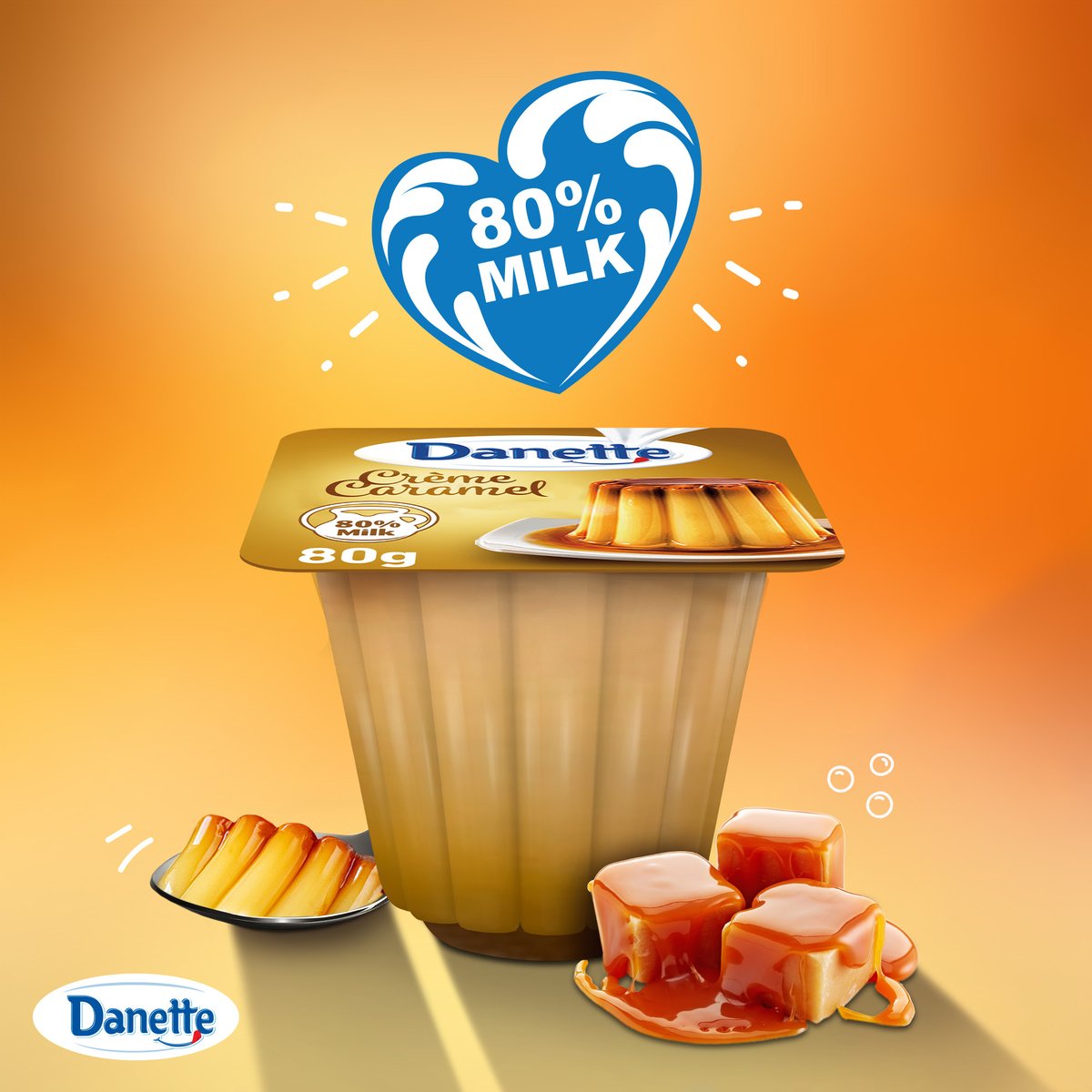 GETIT.QA- Qatar’s Best Online Shopping Website offers DANETTE DESSERT CREME CARAMEL 80 G at the lowest price in Qatar. Free Shipping & COD Available!
