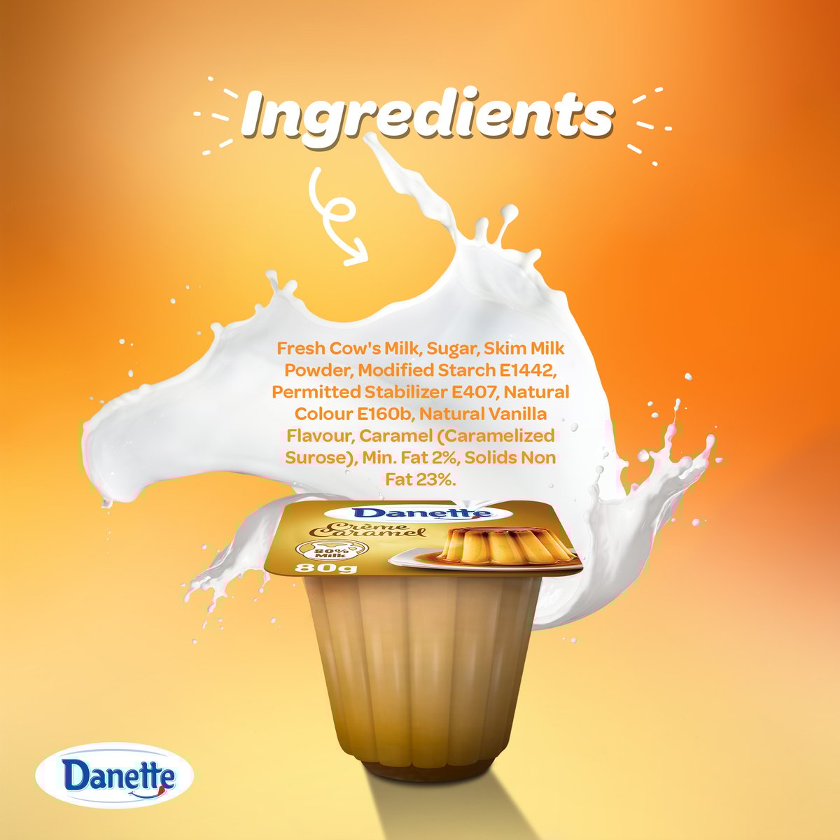 GETIT.QA- Qatar’s Best Online Shopping Website offers DANETTE DESSERT CREME CARAMEL 80 G at the lowest price in Qatar. Free Shipping & COD Available!