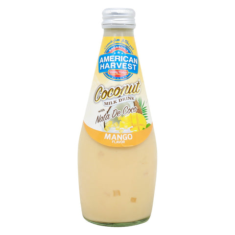 GETIT.QA- Qatar’s Best Online Shopping Website offers AMERICAN HARVEST COCONUT MILK DRINK WITH NATA DE COCO MANGO FLAVOUR 290 ML at the lowest price in Qatar. Free Shipping & COD Available!