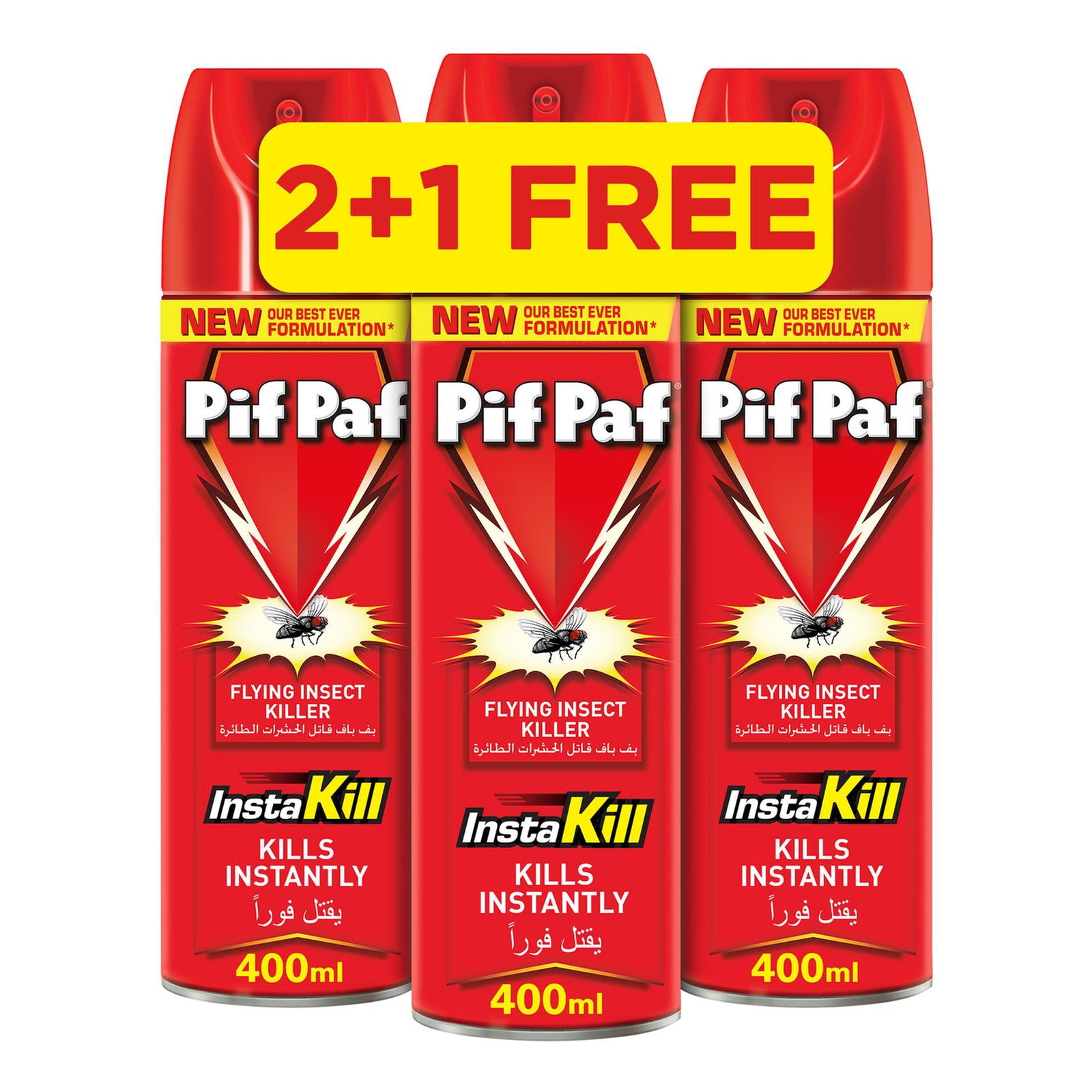 GETIT.QA- Qatar’s Best Online Shopping Website offers PIF PAF FIK 400ML 2+1 at the lowest price in Qatar. Free Shipping & COD Available!