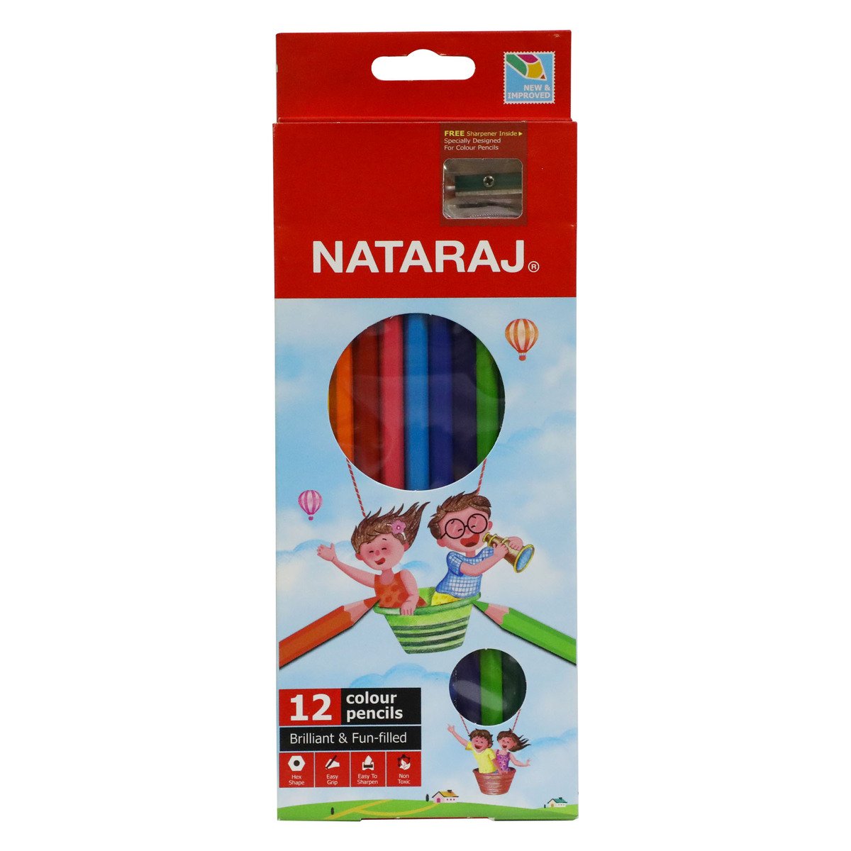 GETIT.QA- Qatar’s Best Online Shopping Website offers NATARAJ COLOUR PENCIL PC at the lowest price in Qatar. Free Shipping & COD Available!