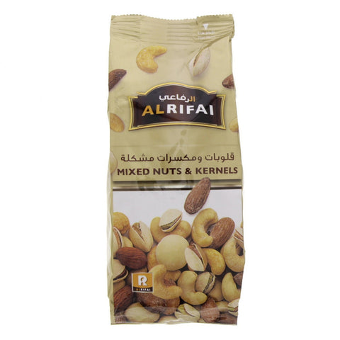 GETIT.QA- Qatar’s Best Online Shopping Website offers AL RIFAI MIXED NUTS & KERNELS 200 G at the lowest price in Qatar. Free Shipping & COD Available!