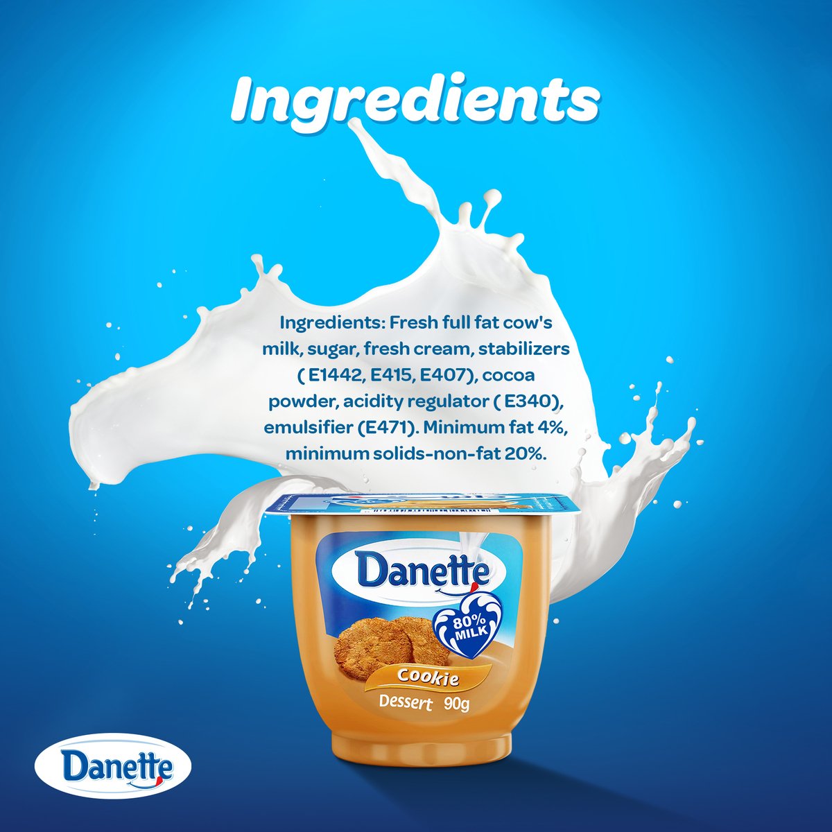 GETIT.QA- Qatar’s Best Online Shopping Website offers DANETTE DESSERT COOKIE FLAVOUR 90 G at the lowest price in Qatar. Free Shipping & COD Available!