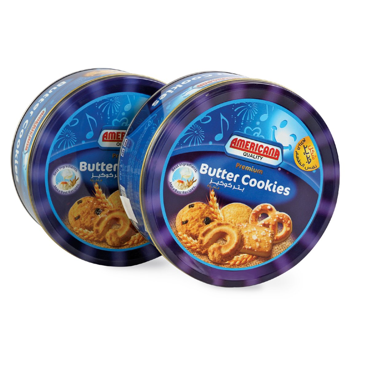 GETIT.QA- Qatar’s Best Online Shopping Website offers AMERICANA PREMIUM BUTTER COOKIES 2 X 454 G at the lowest price in Qatar. Free Shipping & COD Available!