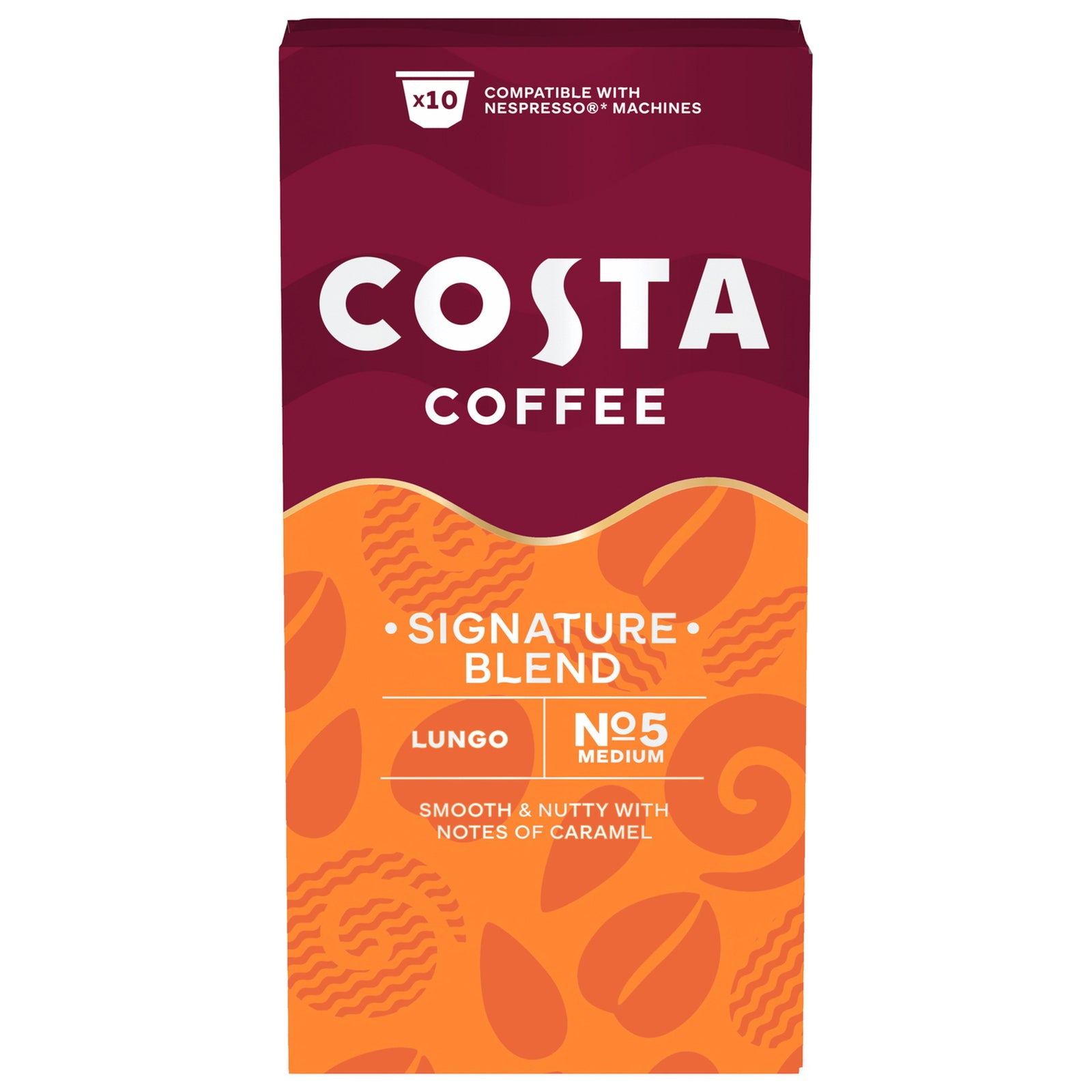 GETIT.QA- Qatar’s Best Online Shopping Website offers COSTA MOCHA ITALIA SIGNATURE BLEND LUNGO COFFEE ALUMINIUM CAPSULES 10PCS 57 G at the lowest price in Qatar. Free Shipping & COD Available!