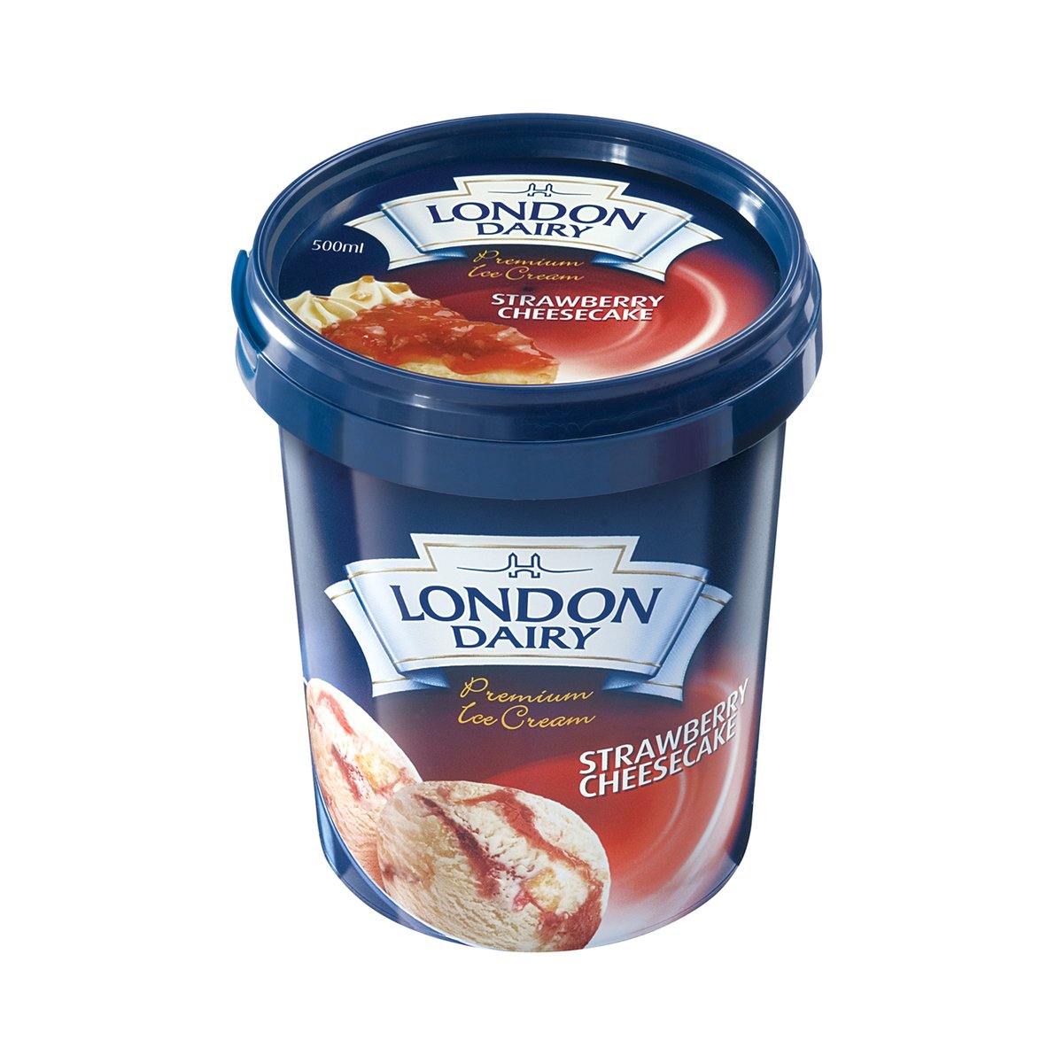 GETIT.QA- Qatar’s Best Online Shopping Website offers LONDON DAIRY STRAWBERRY CHEESECAKE ICE CREAM 500 ML at the lowest price in Qatar. Free Shipping & COD Available!